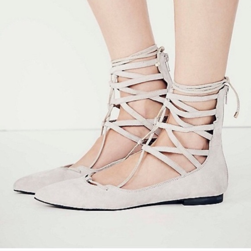 ▪️ Atrium lace up Jeffrey Campbell Flats